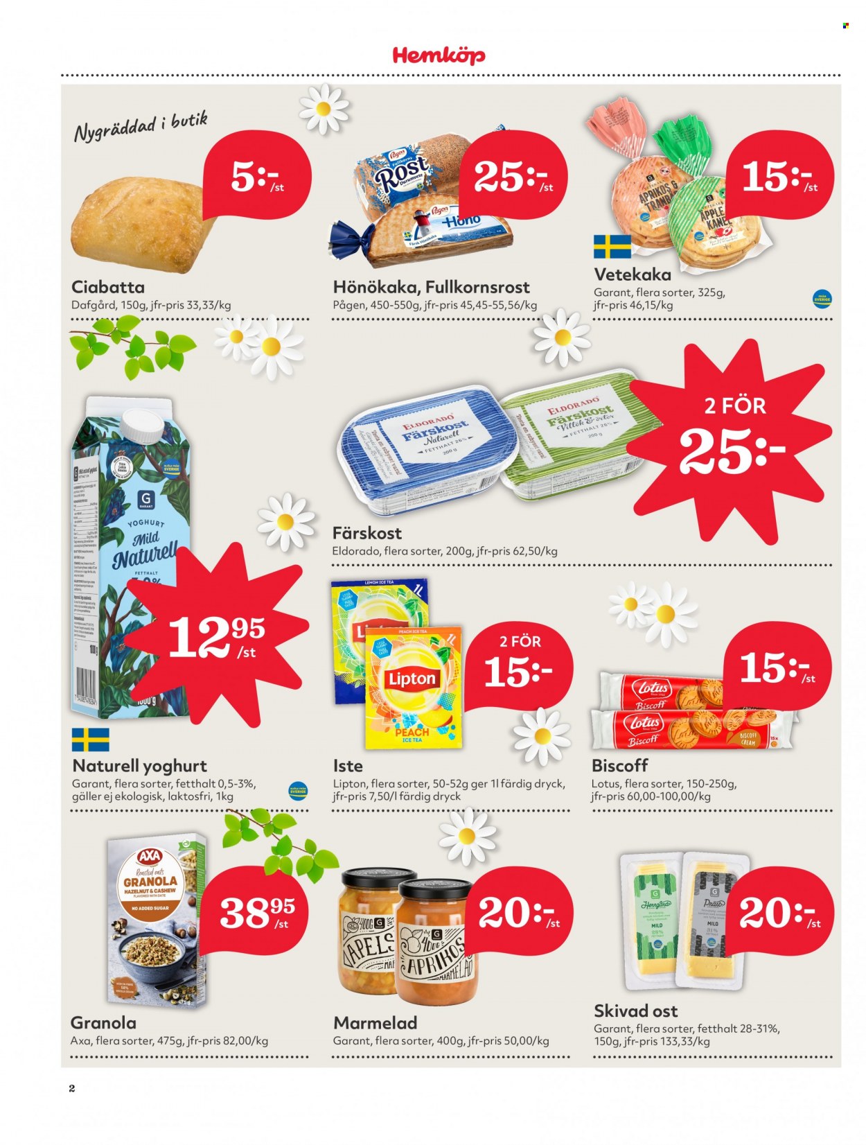 Hemköp reklamblad - 4/7 2022 - 10/7 2022. Sida 2