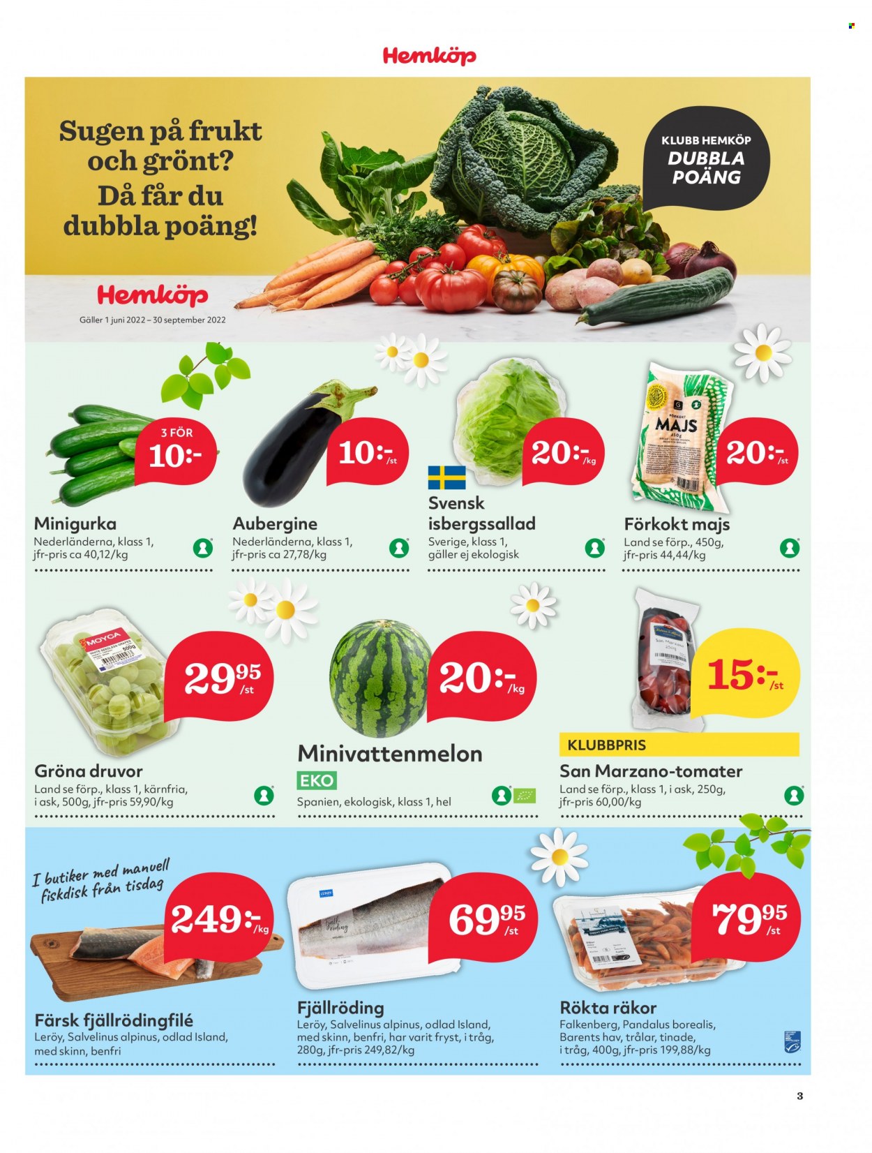 Hemköp reklamblad - 4/7 2022 - 10/7 2022. Sida 3