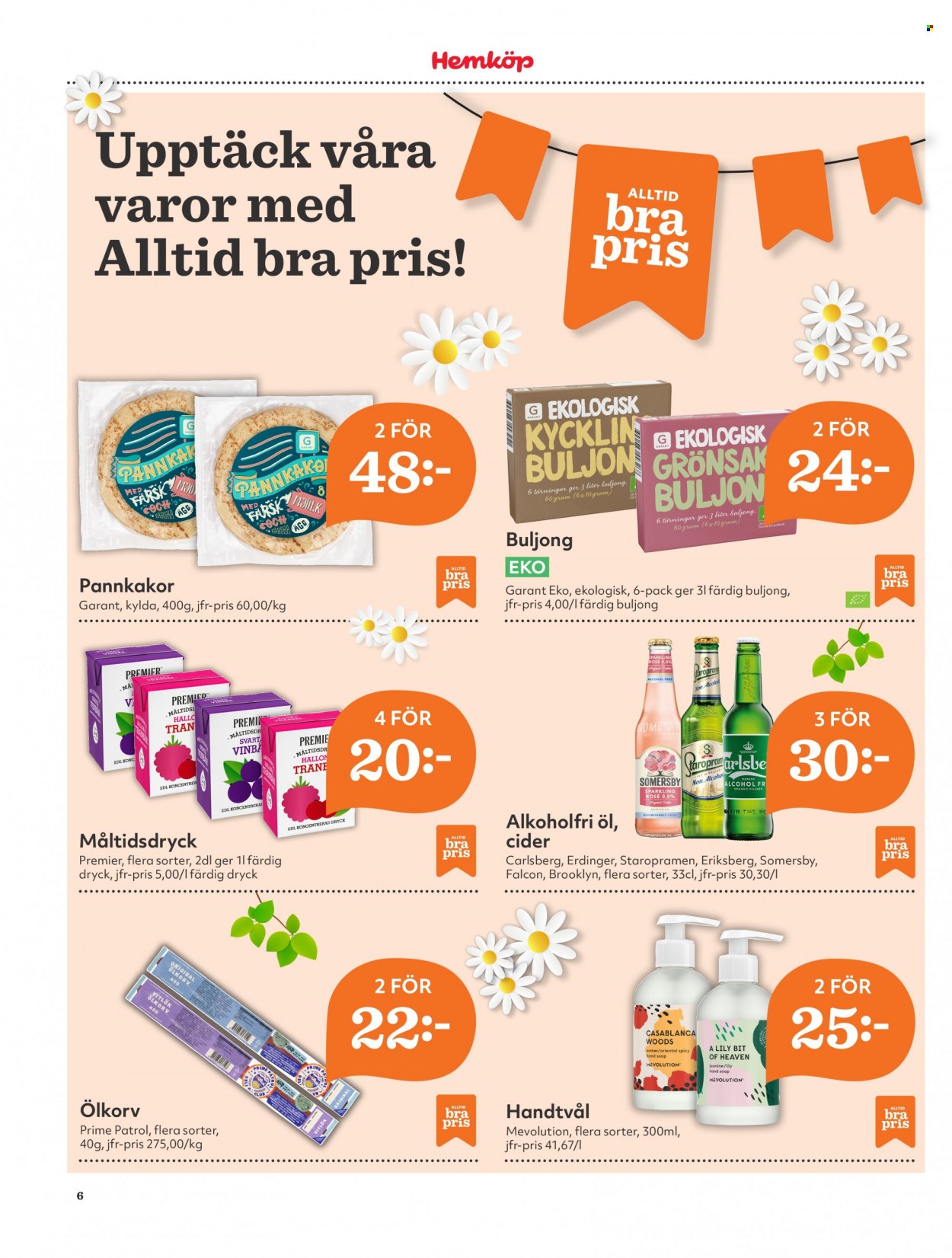 Hemköp reklamblad - 4/7 2022 - 10/7 2022. Sida 6