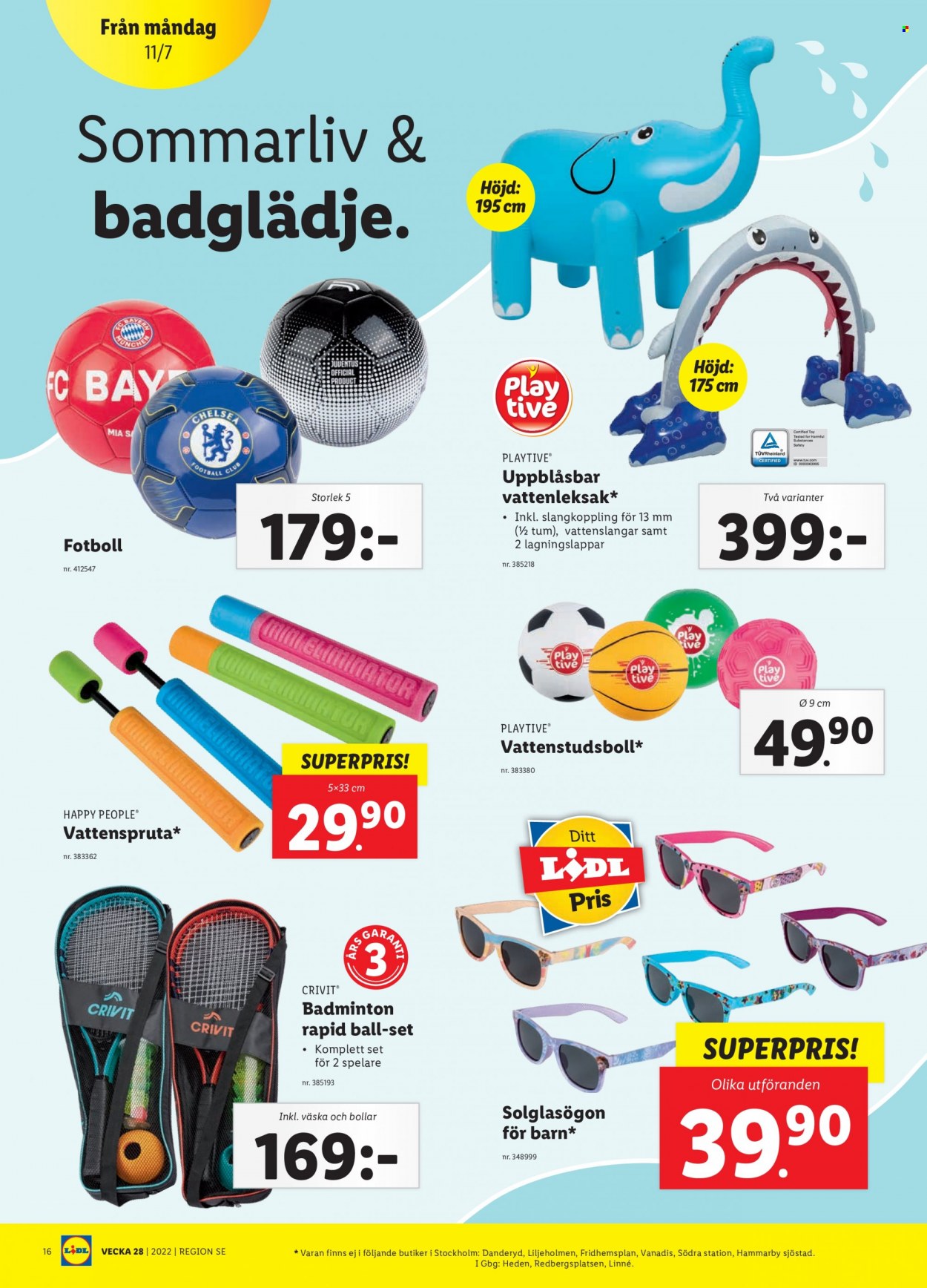 Lidl reklamblad - 11/7 2022 - 17/7 2022. Sida 18