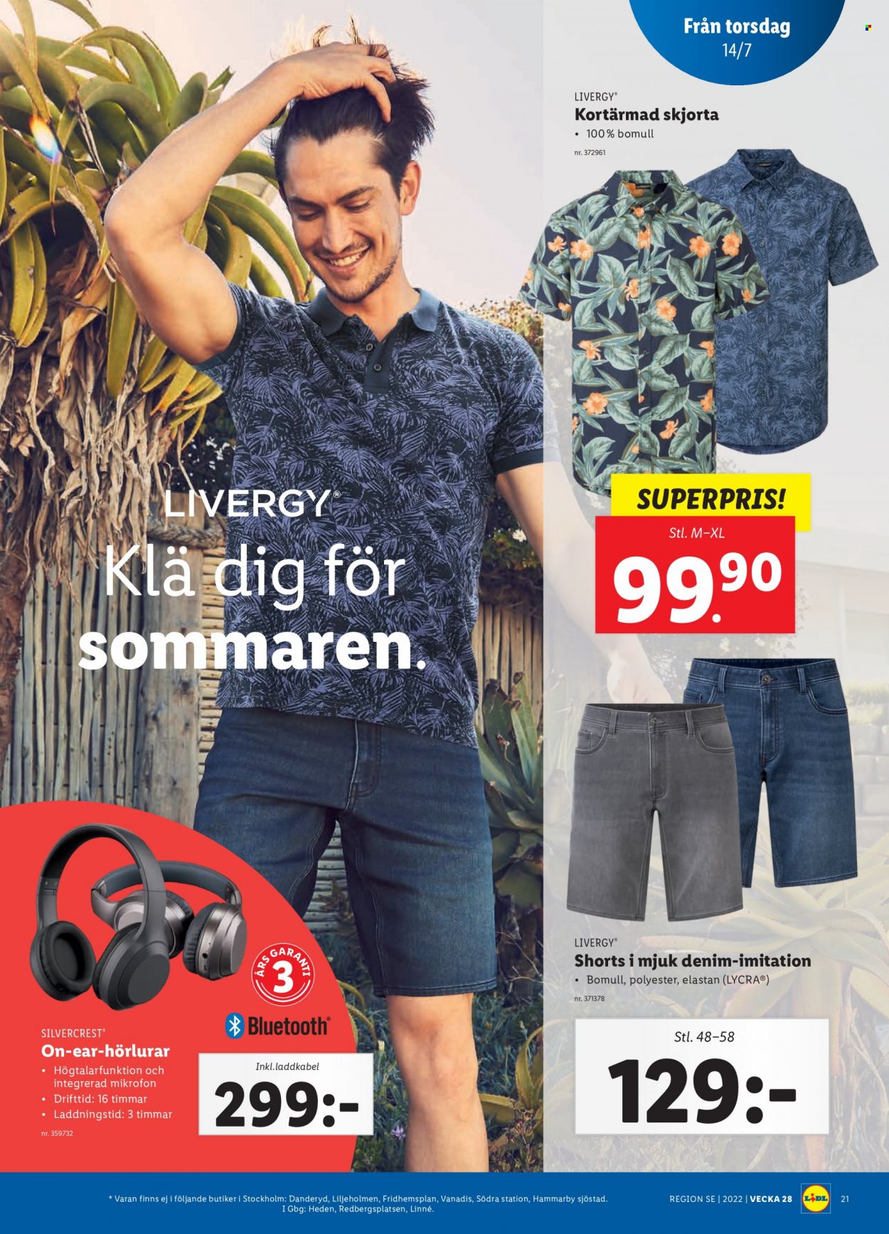Lidl reklamblad - 11/7 2022 - 17/7 2022. Sida 23