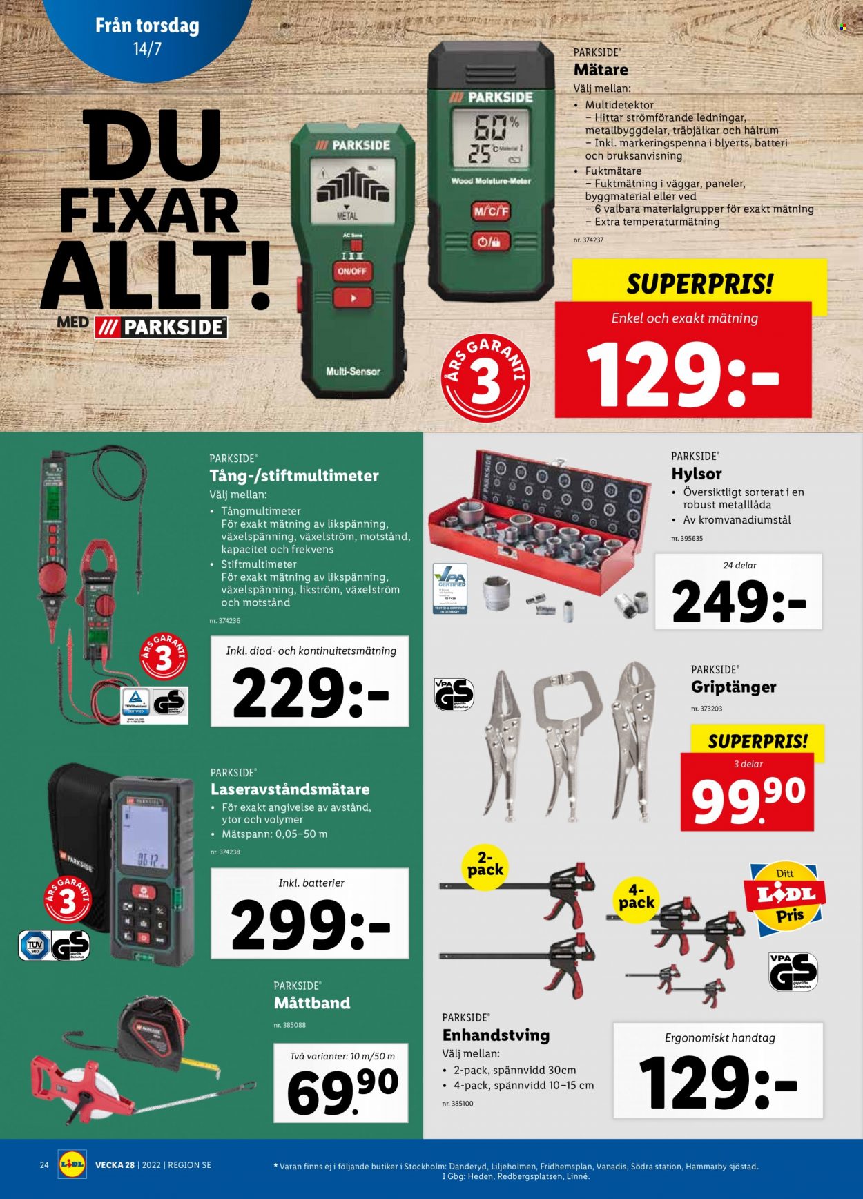 Lidl reklamblad - 11/7 2022 - 17/7 2022. Sida 26