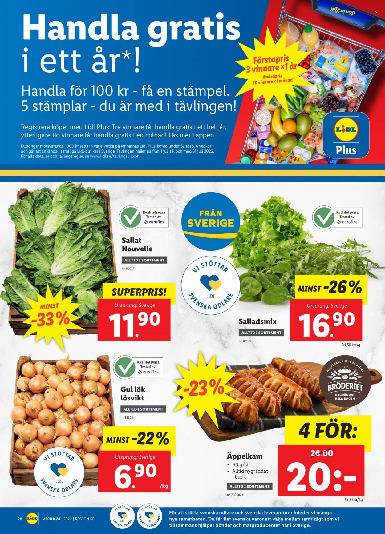 Lidl reklamblad - 11/7 2022 - 17/7 2022. Sida 30