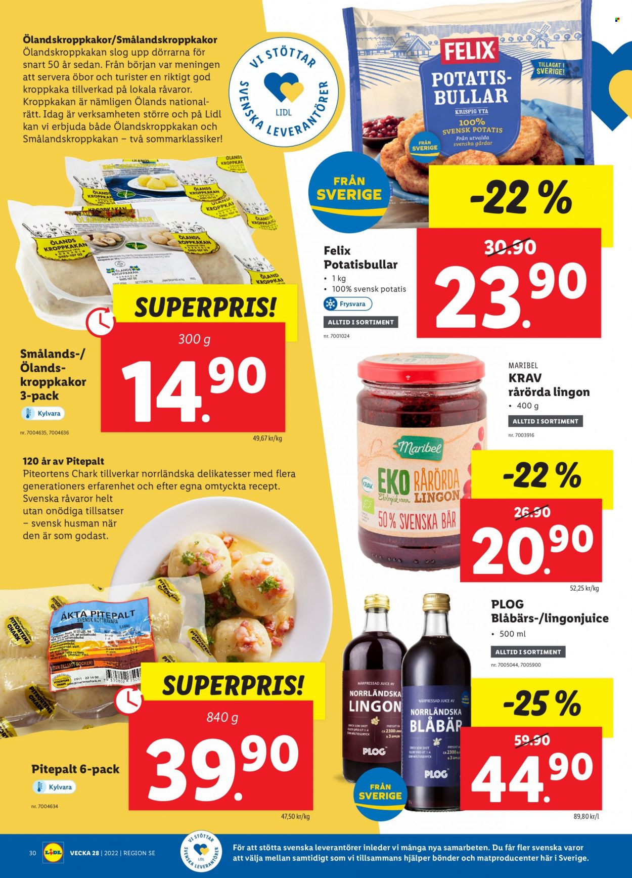 Lidl reklamblad - 11/7 2022 - 17/7 2022. Sida 32