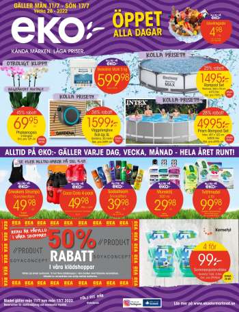 EKO reklamblad - 11/7 2022 - 17/7 2022.