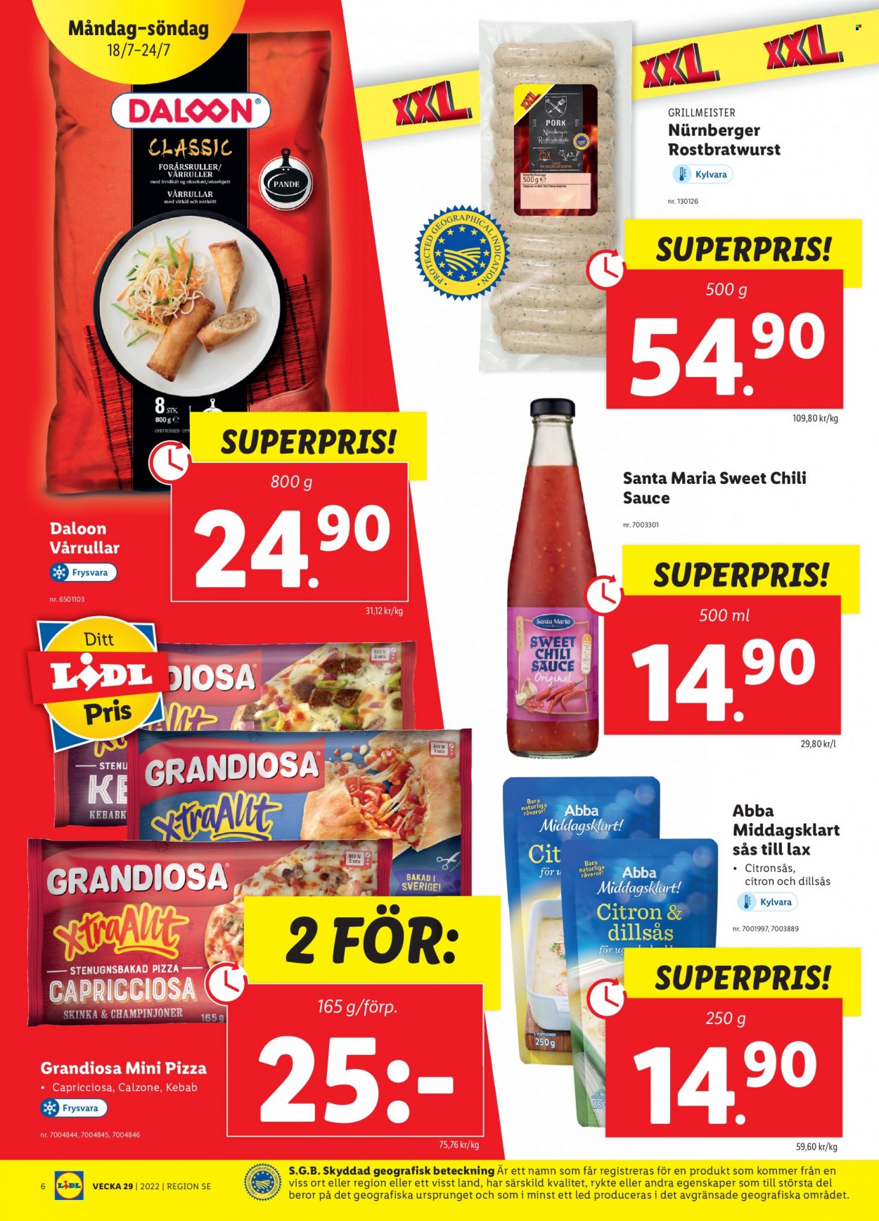 Lidl reklamblad - 18/7 2022 - 24/7 2022. Sida 6