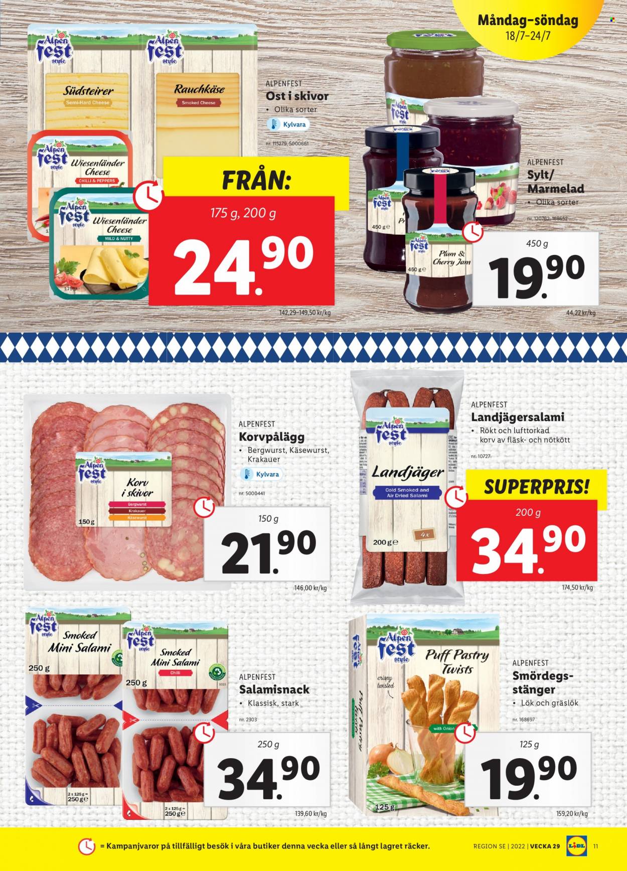 Lidl reklamblad - 18/7 2022 - 24/7 2022. Sida 11