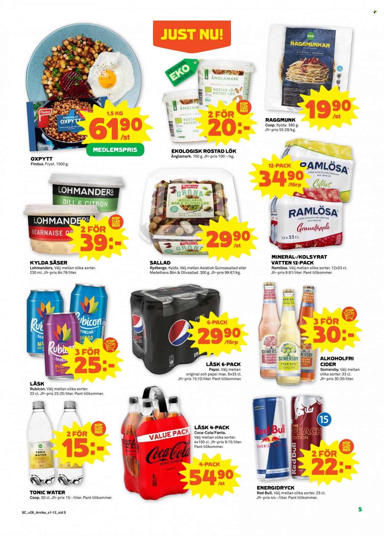 Coop reklamblad - 11/7 2022 - 17/7 2022. Sida 5