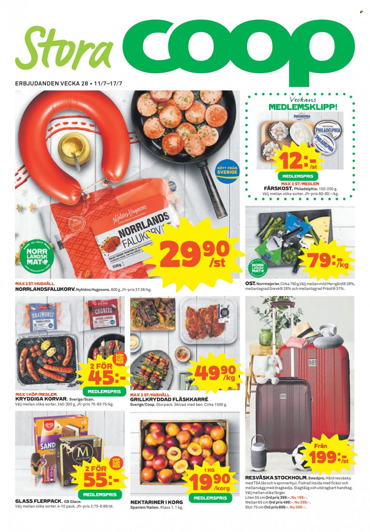 Stora Coop reklamblad - 11/7 2022 - 17/7 2022. Sida 1