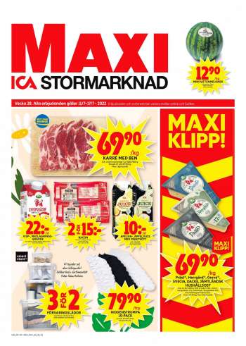 ICA reklamblad - 11/7 2022 - 17/7 2022.