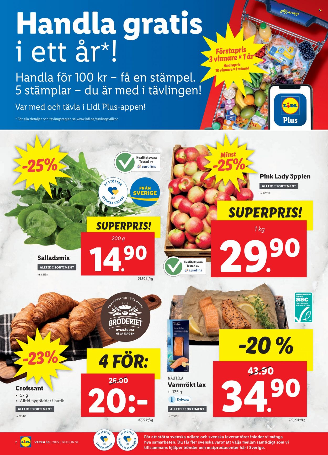 Lidl reklamblad - 25/7 2022 - 31/7 2022. Sida 2