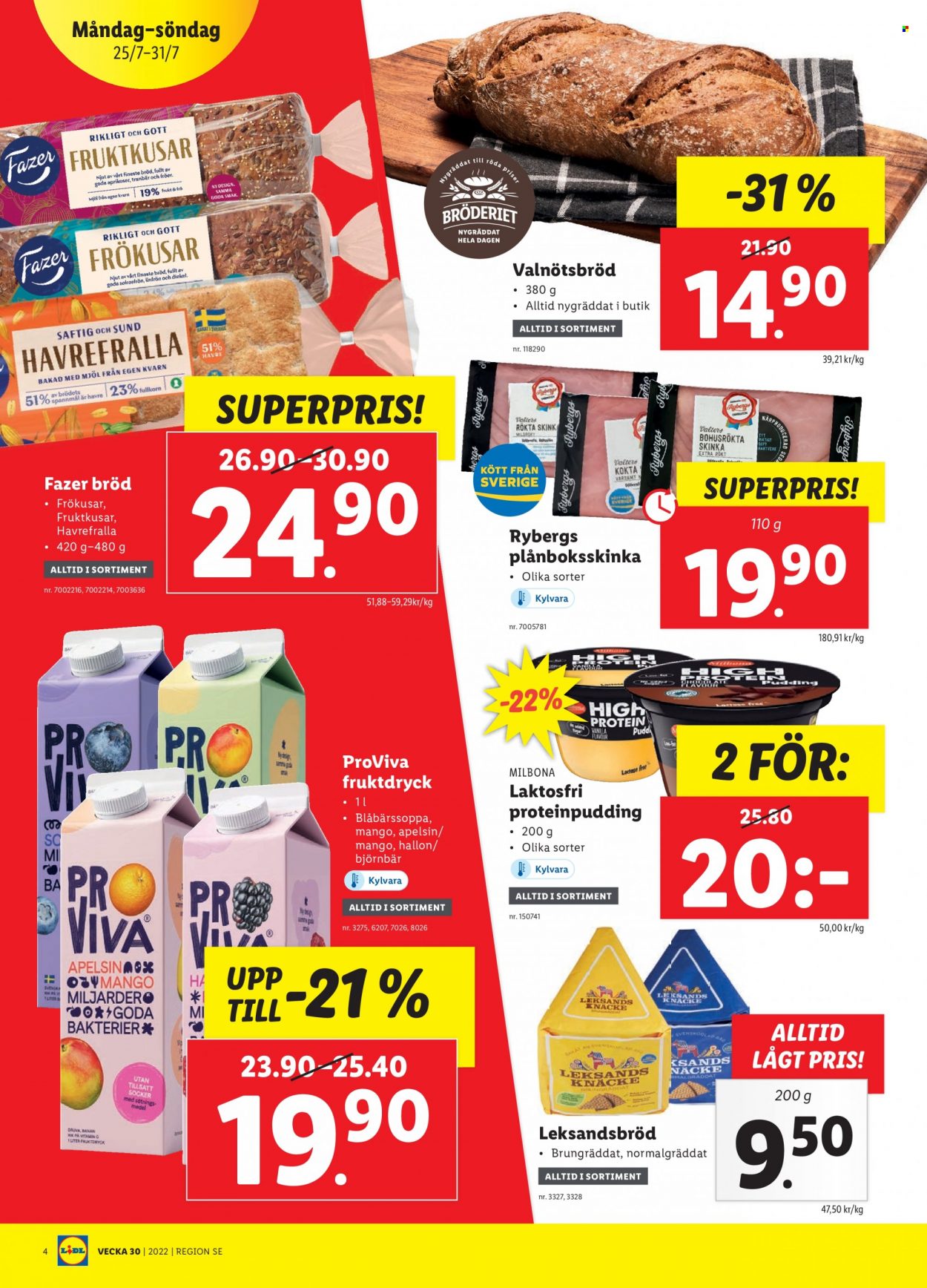 Lidl reklamblad - 25/7 2022 - 31/7 2022. Sida 4