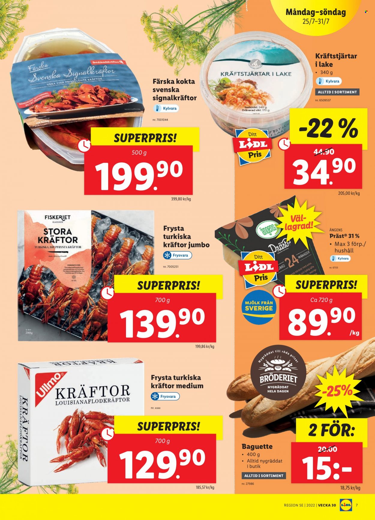 Lidl reklamblad - 25/7 2022 - 31/7 2022. Sida 7