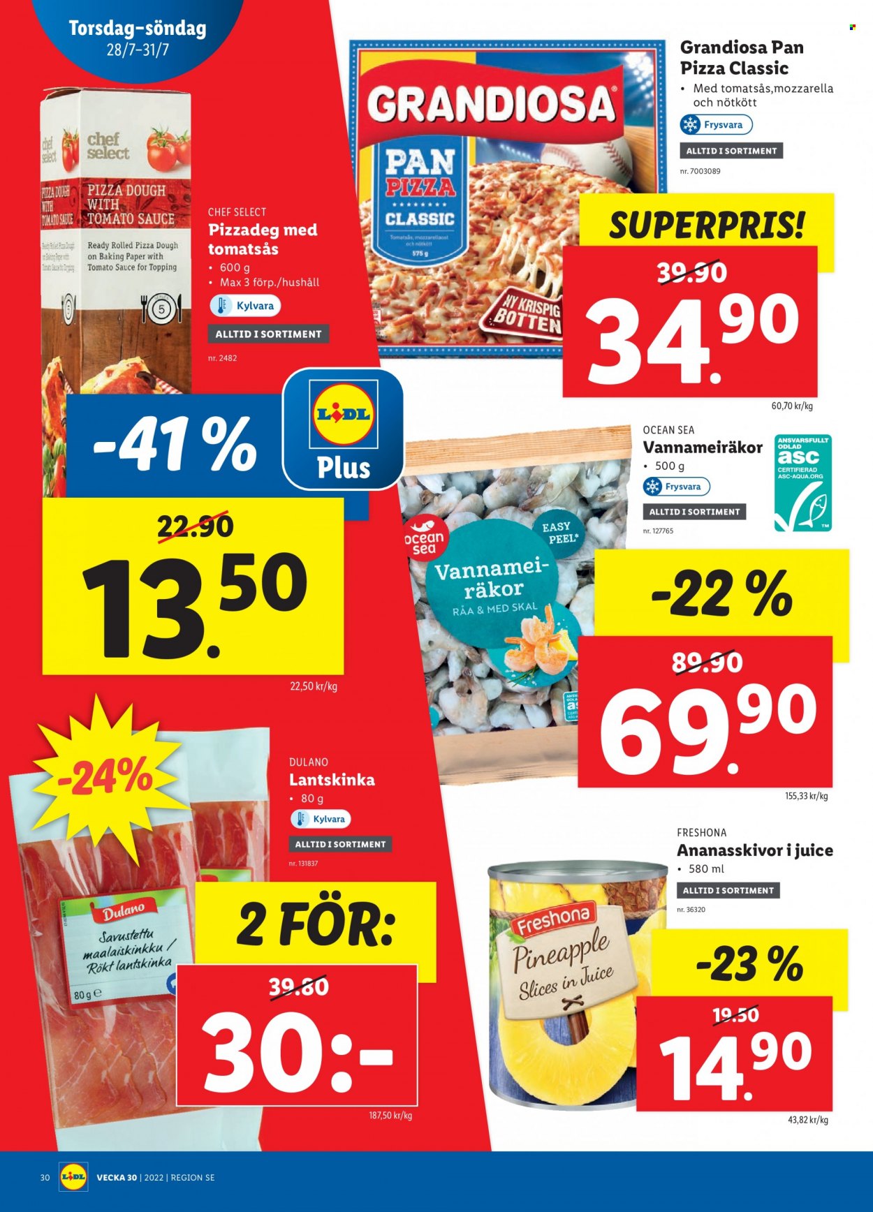 Lidl reklamblad - 25/7 2022 - 31/7 2022. Sida 34
