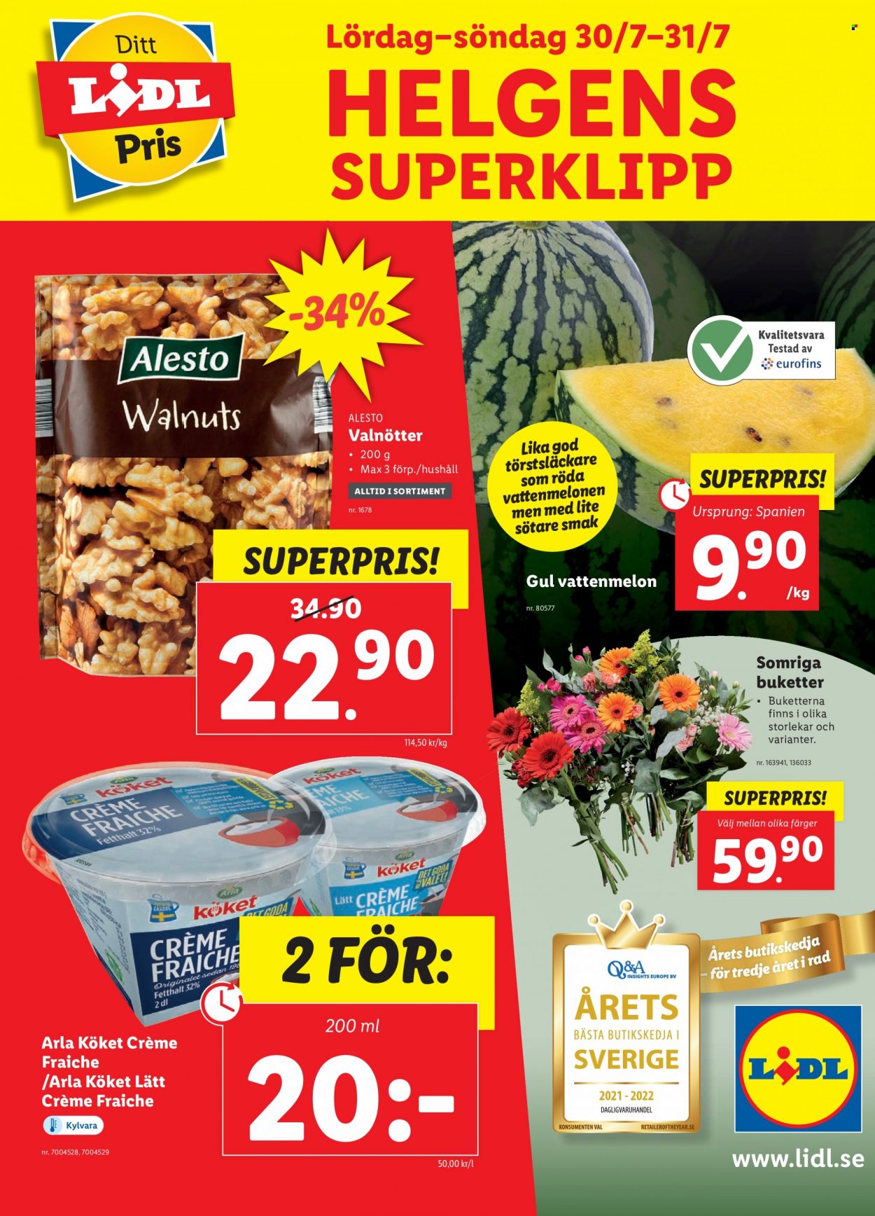 Lidl reklamblad - 25/7 2022 - 31/7 2022. Sida 36