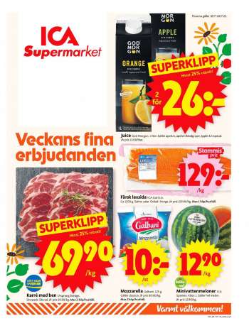 ICA reklamblad - 18/7 2022 - 24/7 2022.