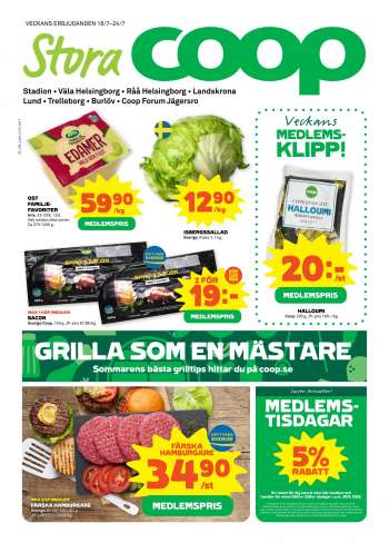Stora Coop reklamblad - 18/7 2022 - 24/7 2022.