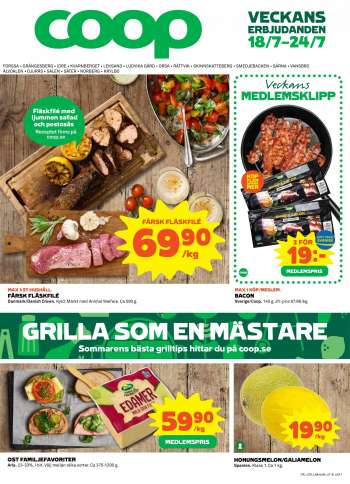 Coop reklamblad - 18/7 2022 - 24/7 2022.