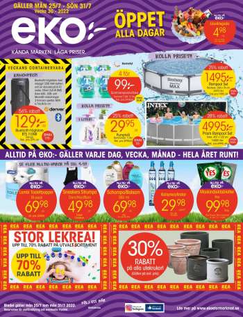 EKO reklamblad - 25/7 2022 - 31/7 2022.