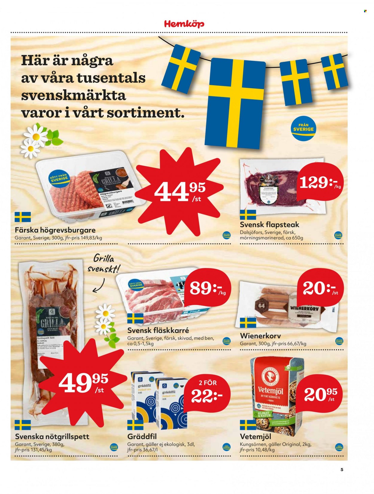 Hemköp reklamblad - 25/7 2022 - 31/7 2022. Sida 5