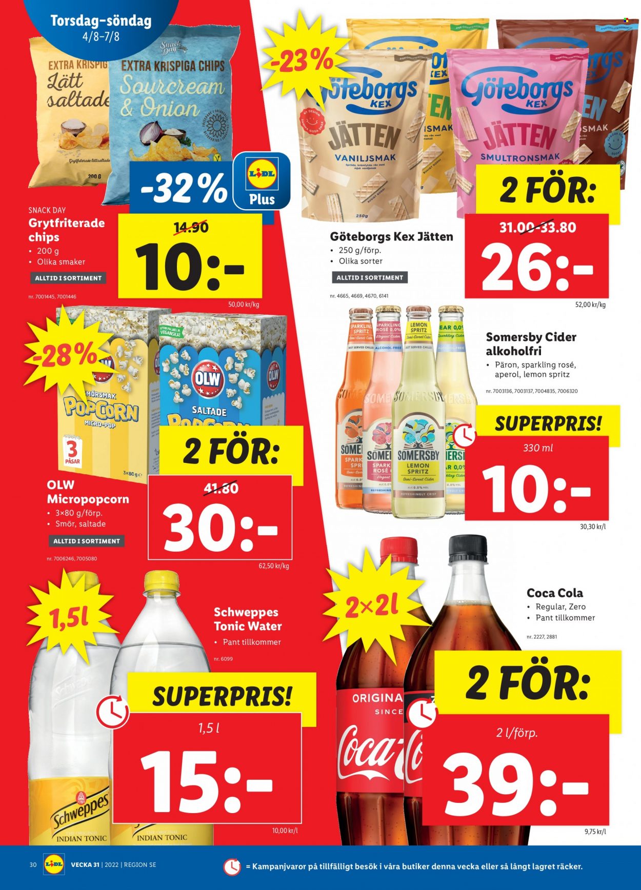 Lidl reklamblad - 1/8 2022 - 7/8 2022. Sida 32