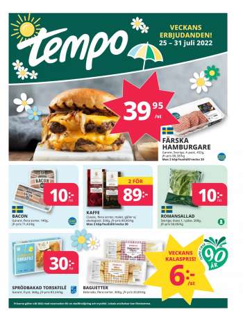 Tempo reklamblad - 25/7 2022 - 31/7 2022.
