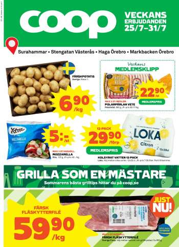 Coop reklamblad - 25/7 2022 - 31/7 2022.