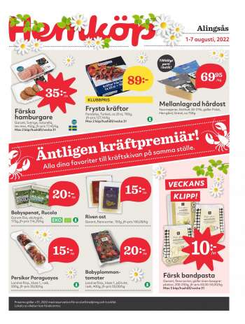 Hemköp reklamblad - 1/8 2022 - 7/8 2022.