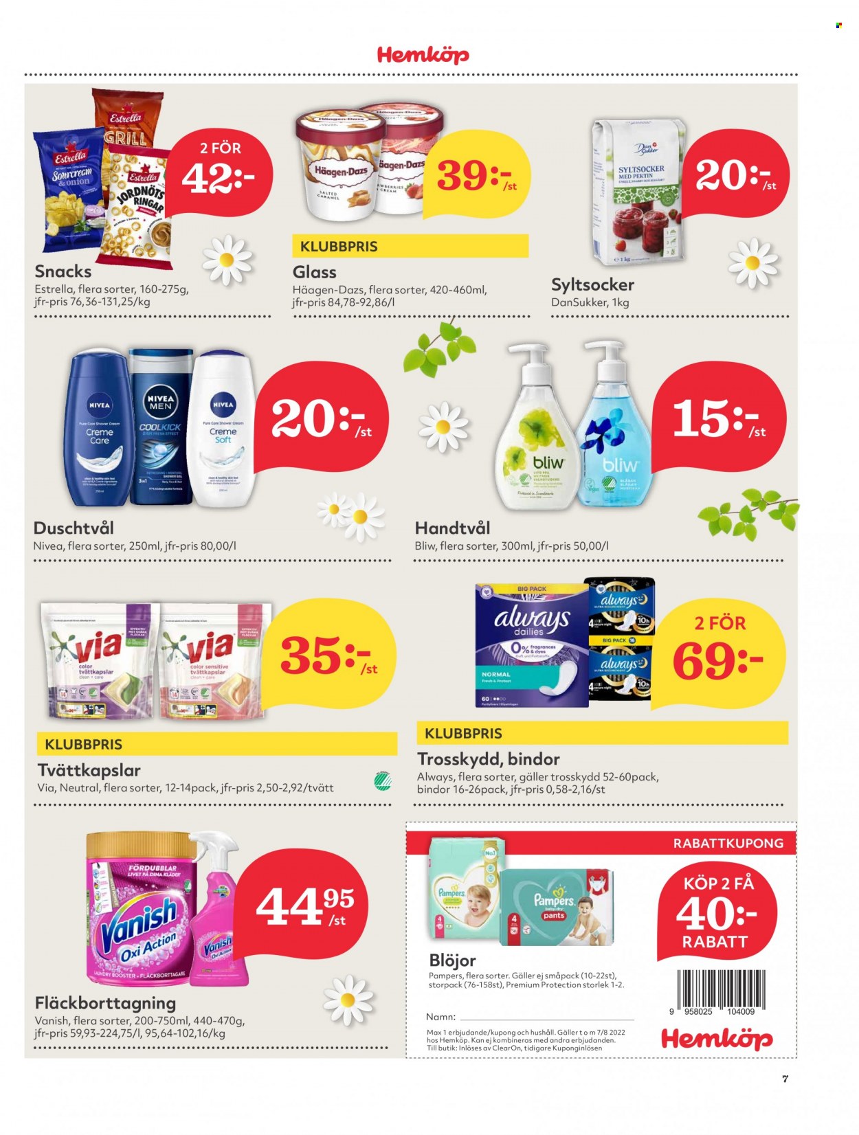 Hemköp reklamblad - 1/8 2022 - 7/8 2022. Sida 7
