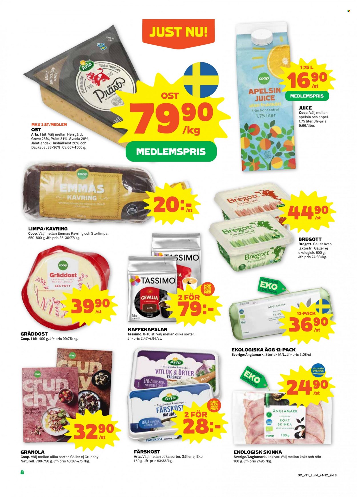 Stora Coop reklamblad - 1/8 2022 - 7/8 2022. Sida 8