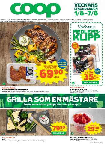 Coop reklamblad - 1/8 2022 - 7/8 2022.