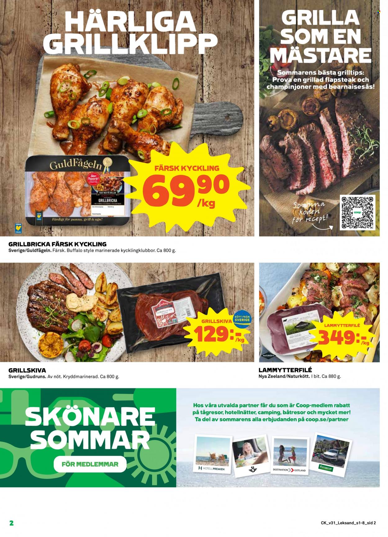 Coop reklamblad - 1/8 2022 - 7/8 2022. Sida 2