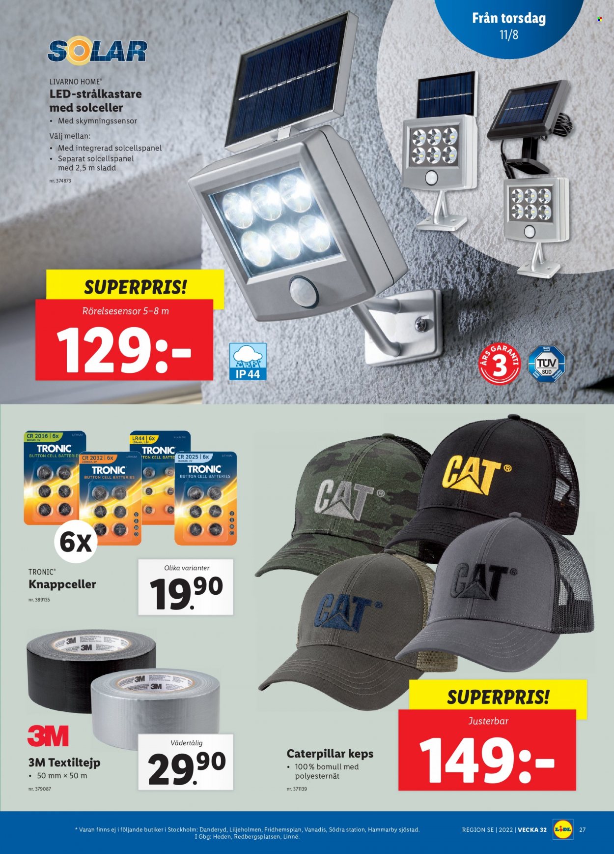 Lidl reklamblad - 8/8 2022 - 14/8 2022. Sida 29