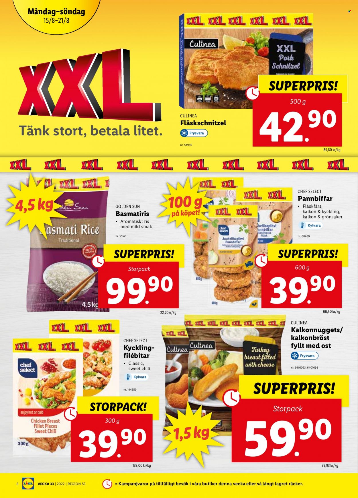 Lidl reklamblad - 15/8 2022 - 21/8 2022. Sida 8