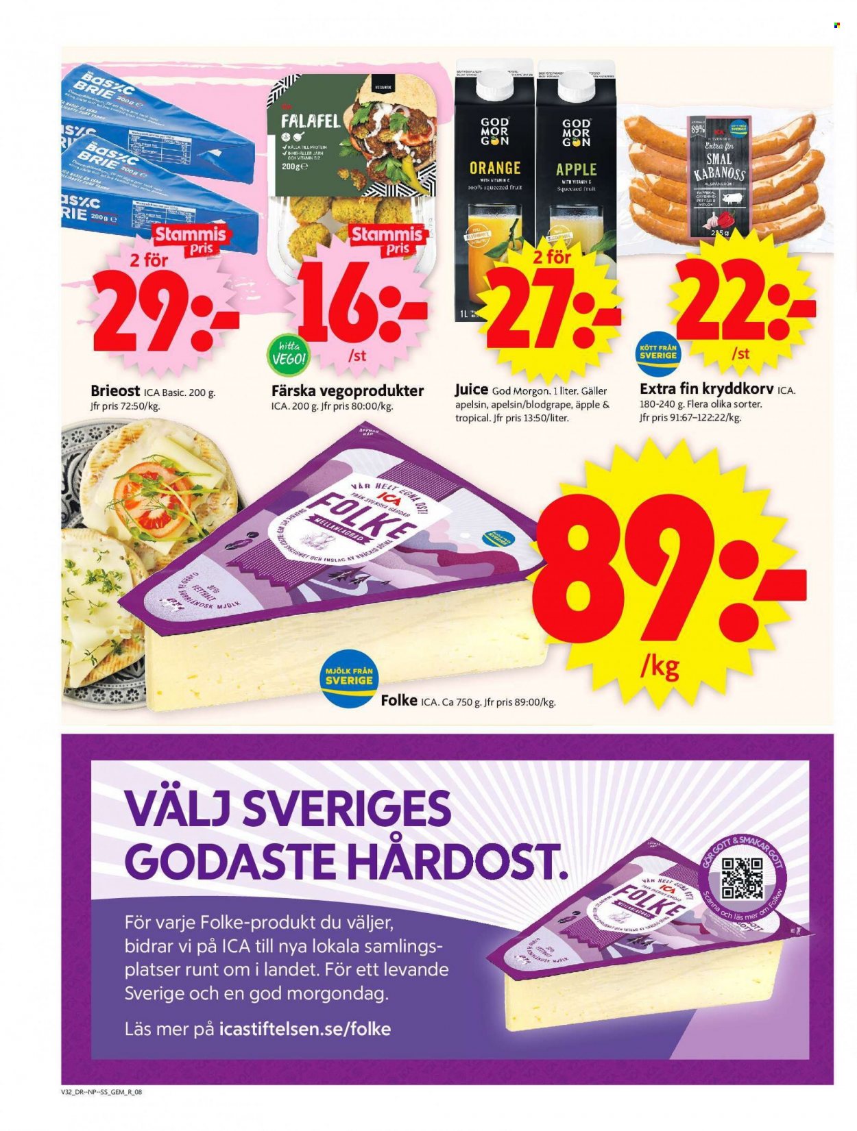 ICA reklamblad - 8/8 2022 - 14/8 2022. Sida 8