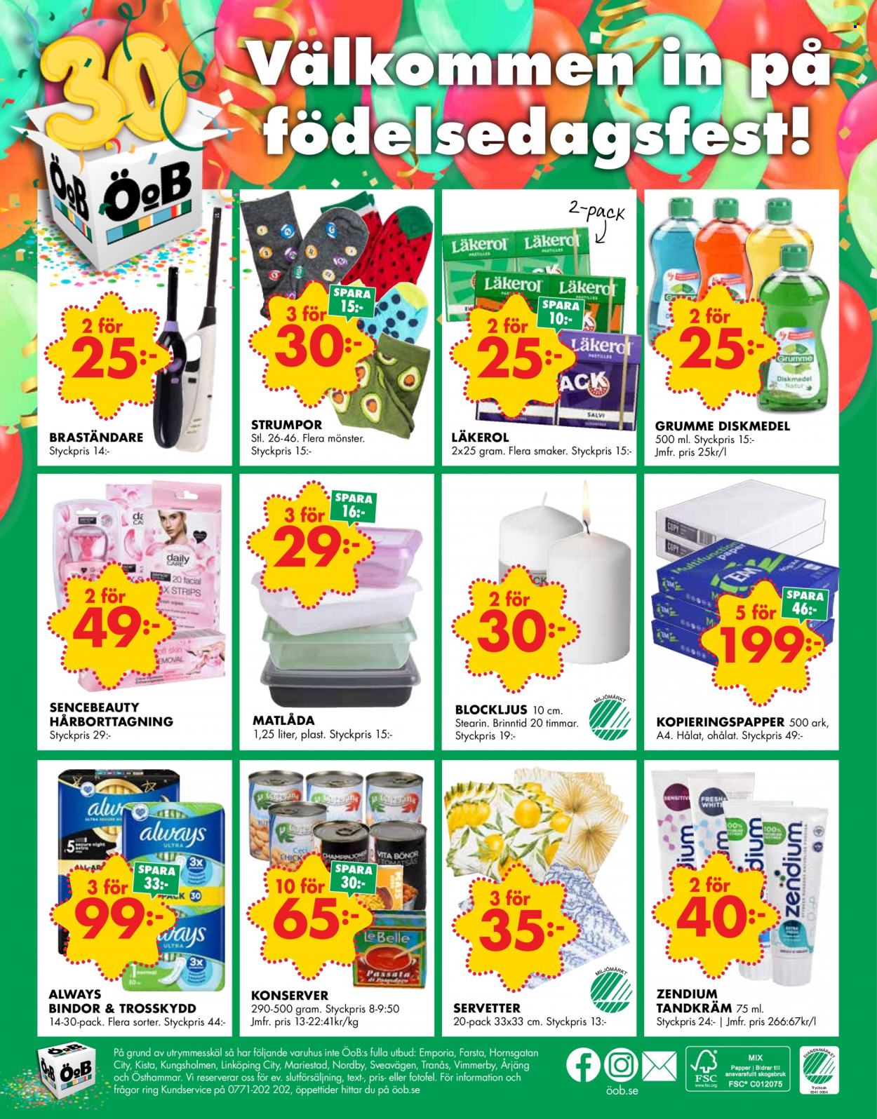 ÖoB reklamblad - 10/8 2022 - 16/8 2022. Sida 12