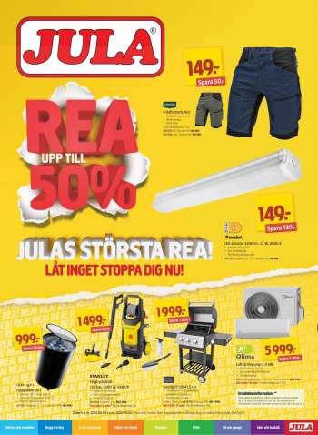 Jula reklamblad - 5/8 2022 - 4/9 2022.