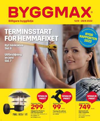 ByggMax reklamblad - 12/8 2022 - 28/8 2022.