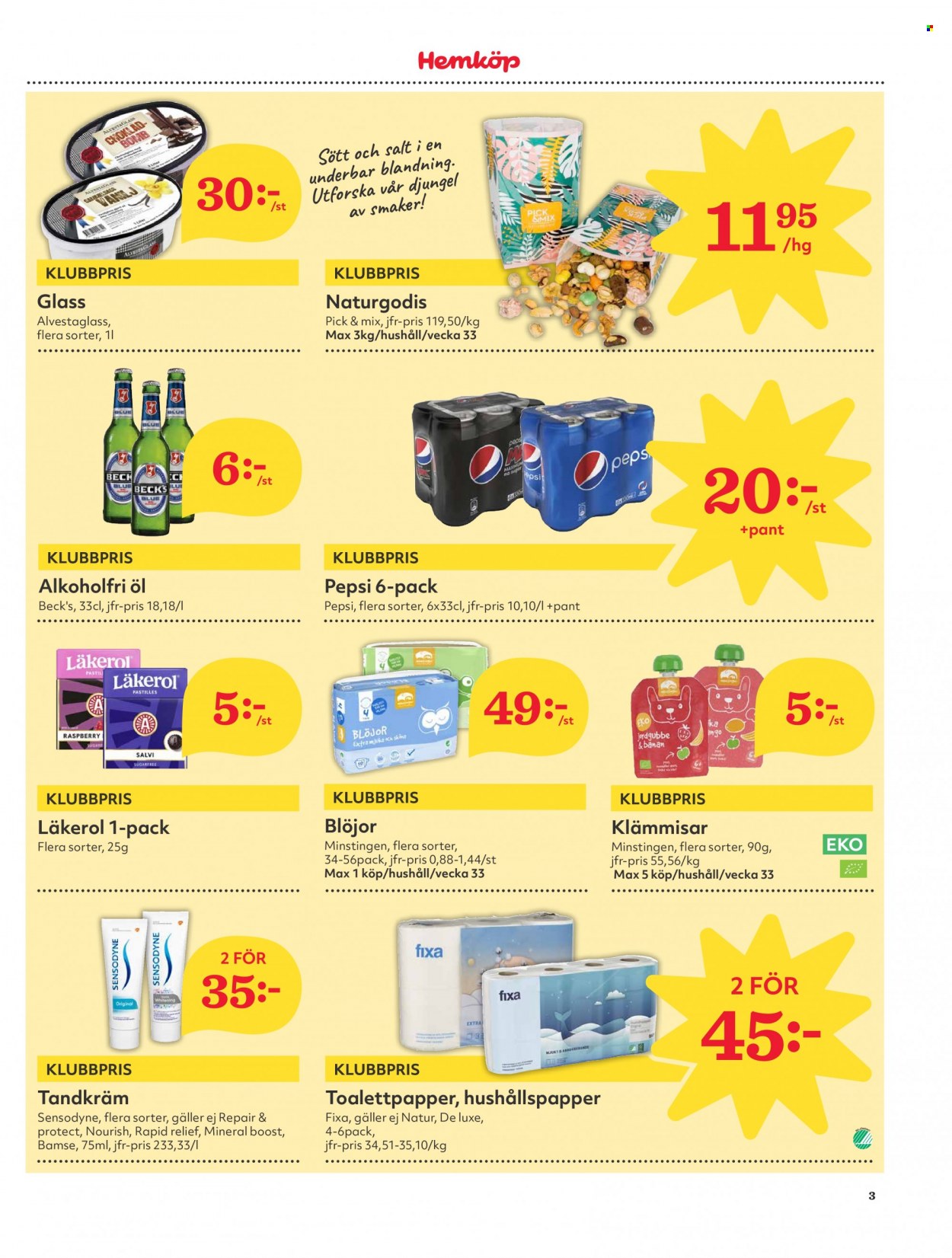 Hemköp reklamblad - 15/8 2022 - 21/8 2022. Sida 3