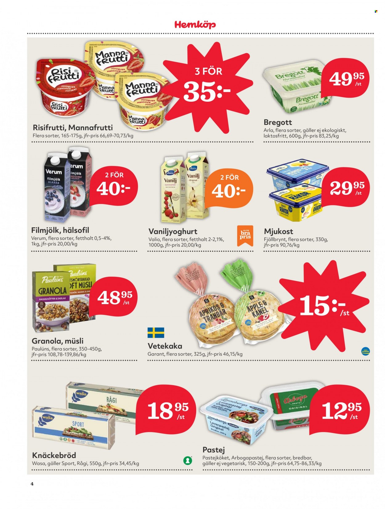 Hemköp reklamblad - 15/8 2022 - 21/8 2022. Sida 4