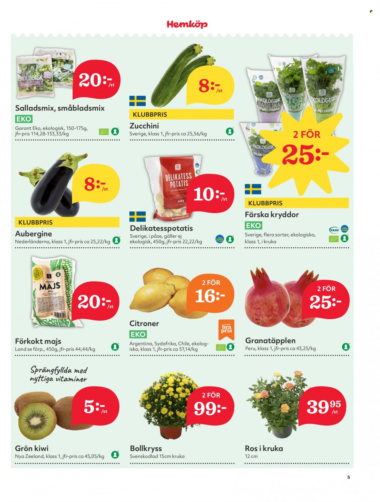 Hemköp reklamblad - 15/8 2022 - 21/8 2022. Sida 5