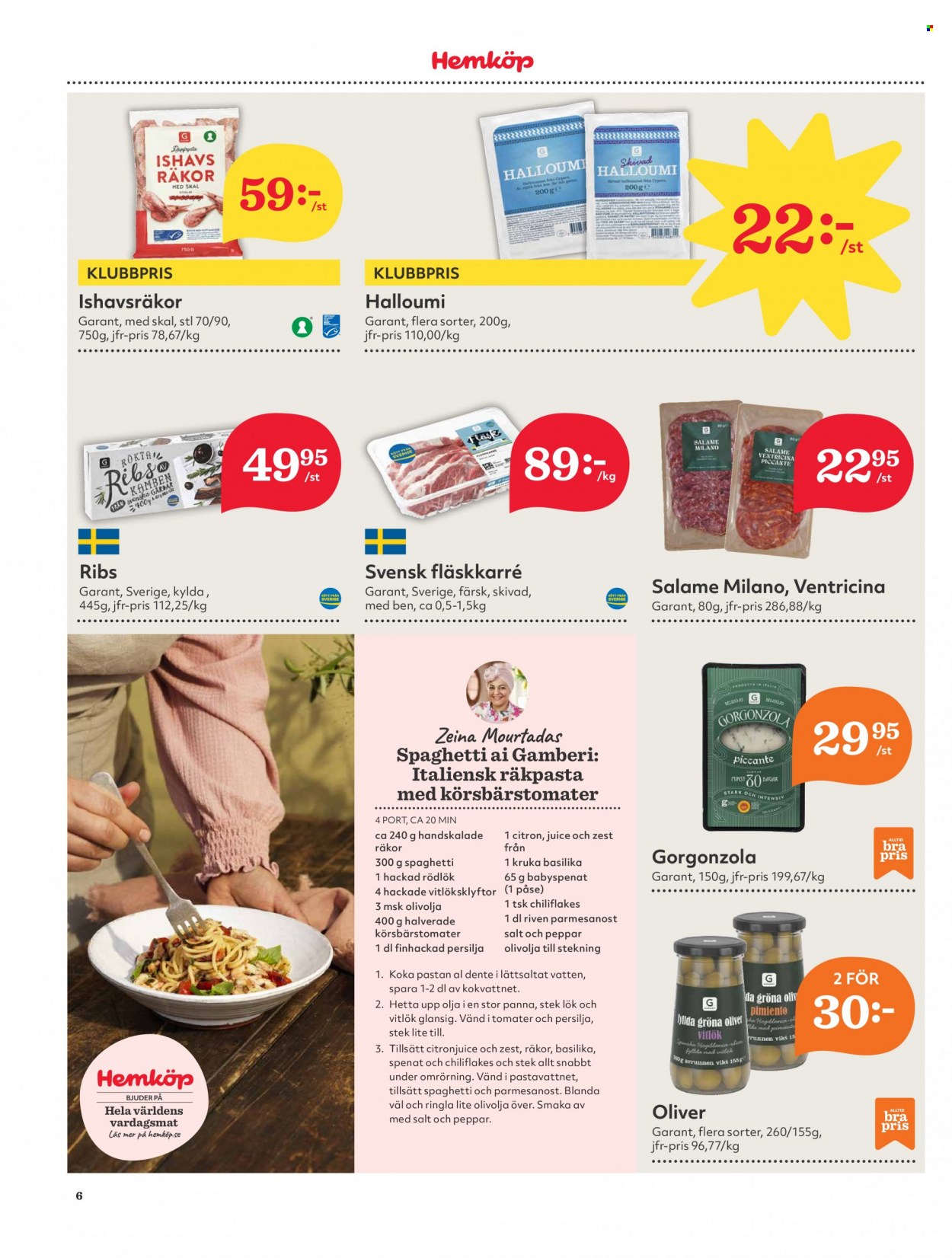 Hemköp reklamblad - 15/8 2022 - 21/8 2022. Sida 6