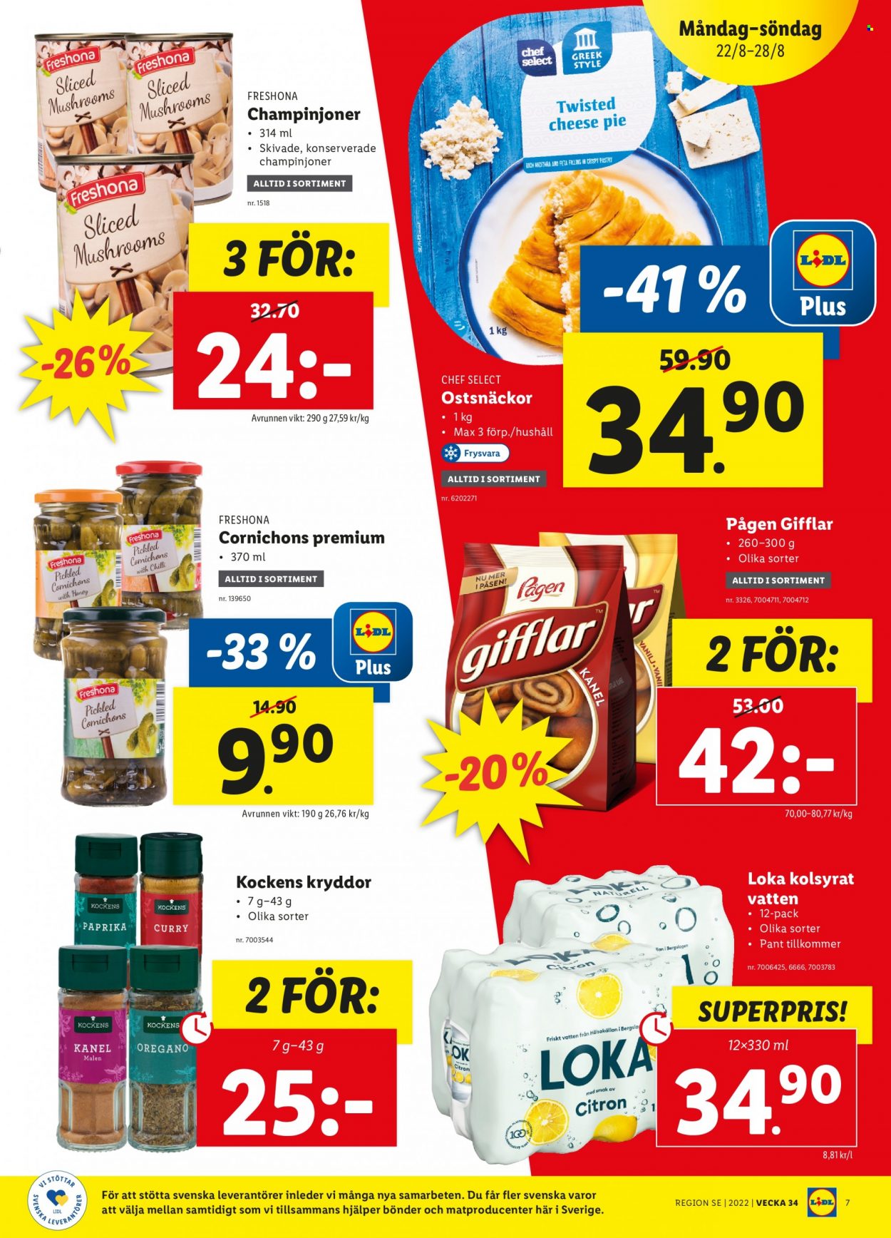 Lidl reklamblad - 22/8 2022 - 28/8 2022. Sida 7