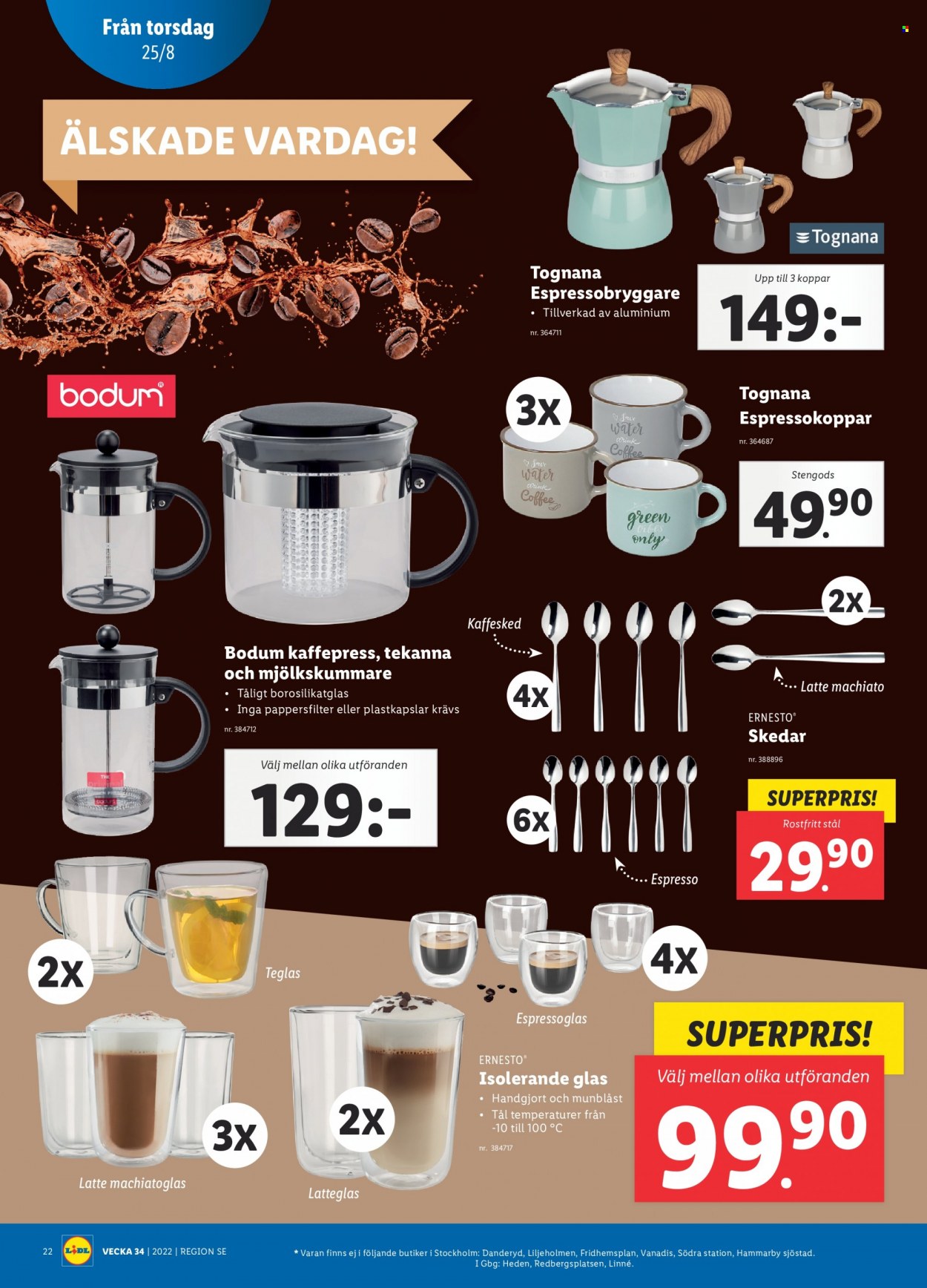 Lidl reklamblad - 22/8 2022 - 28/8 2022. Sida 24