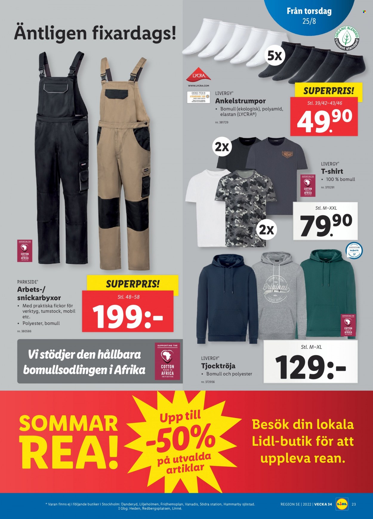 Lidl reklamblad - 22/8 2022 - 28/8 2022. Sida 25