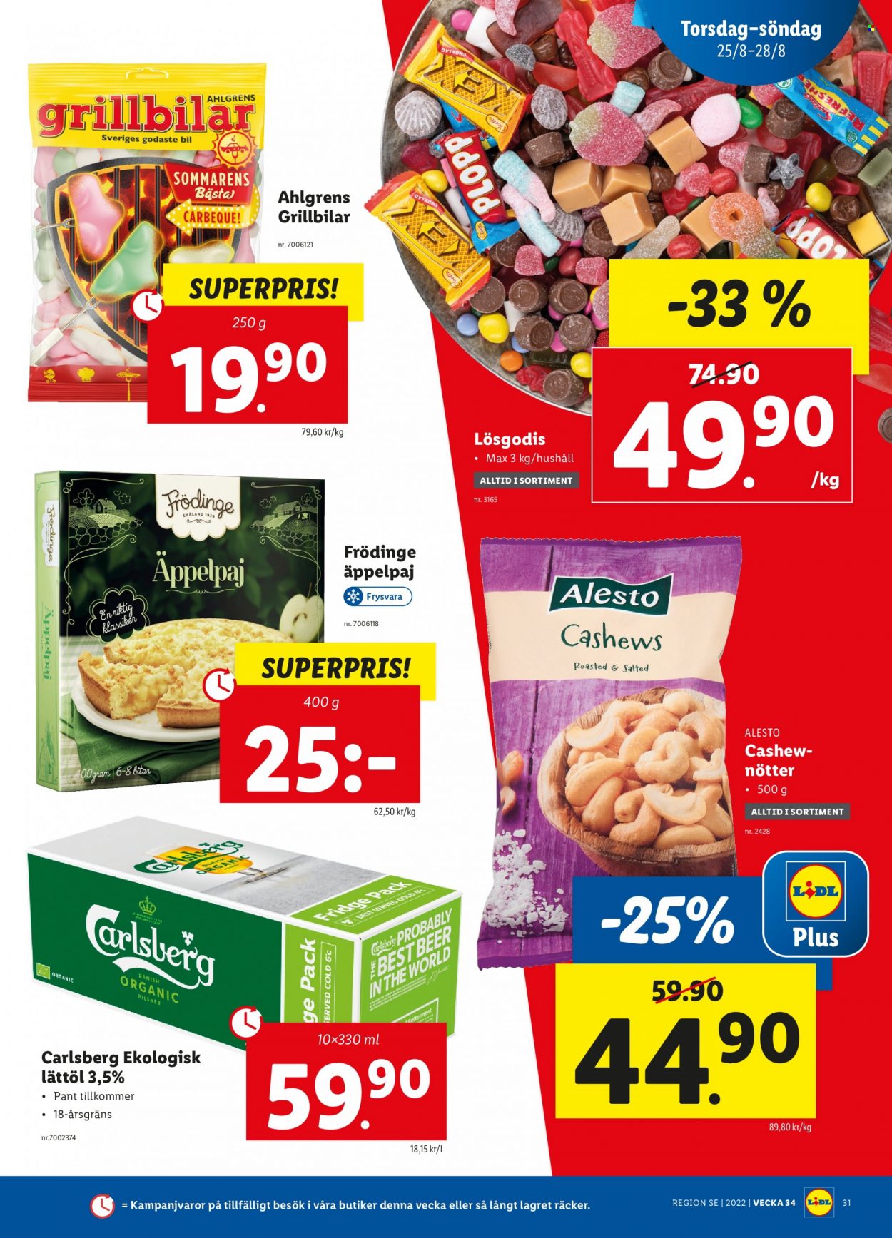 Lidl reklamblad - 22/8 2022 - 28/8 2022. Sida 33