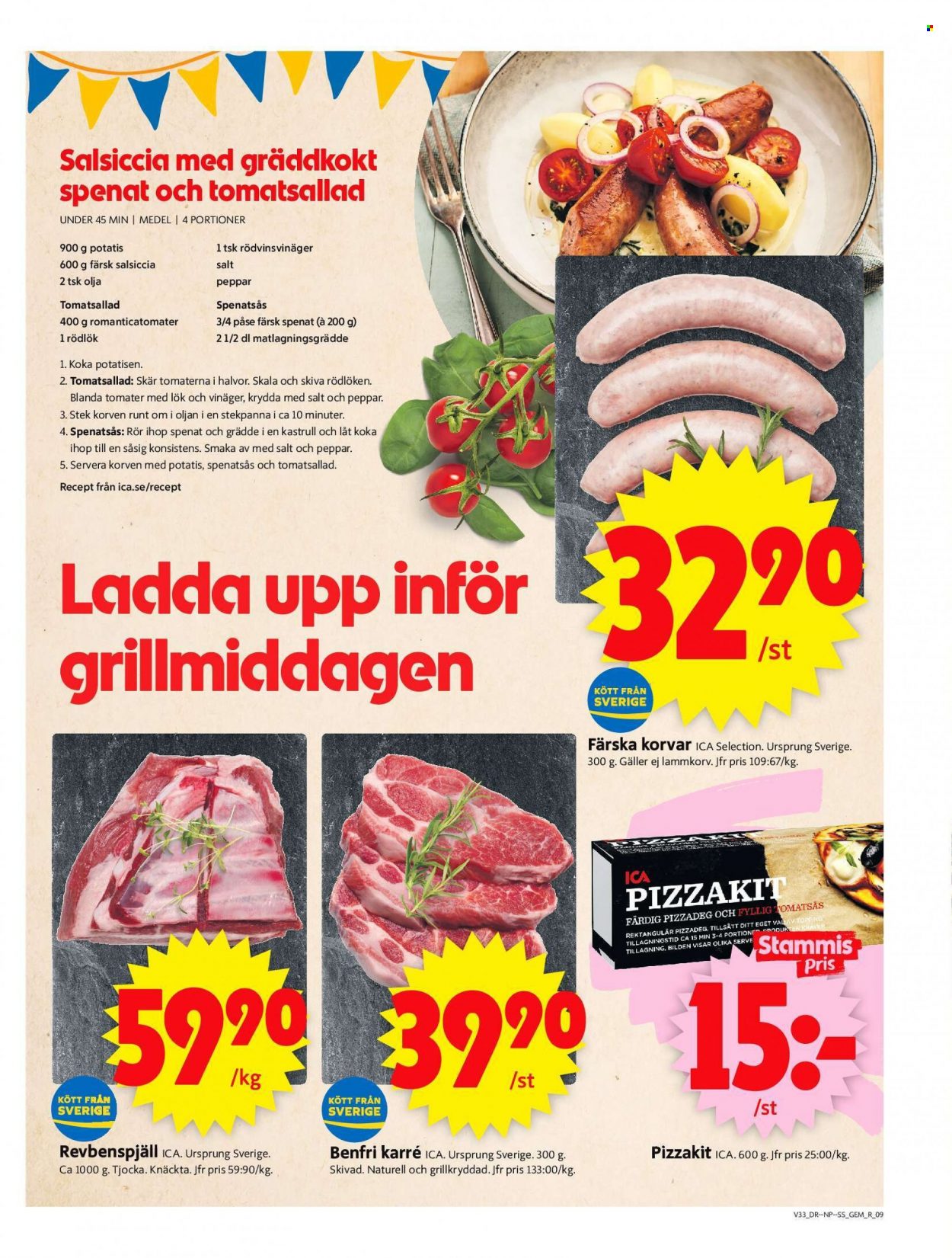 ICA reklamblad - 15/8 2022 - 21/8 2022. Sida 9