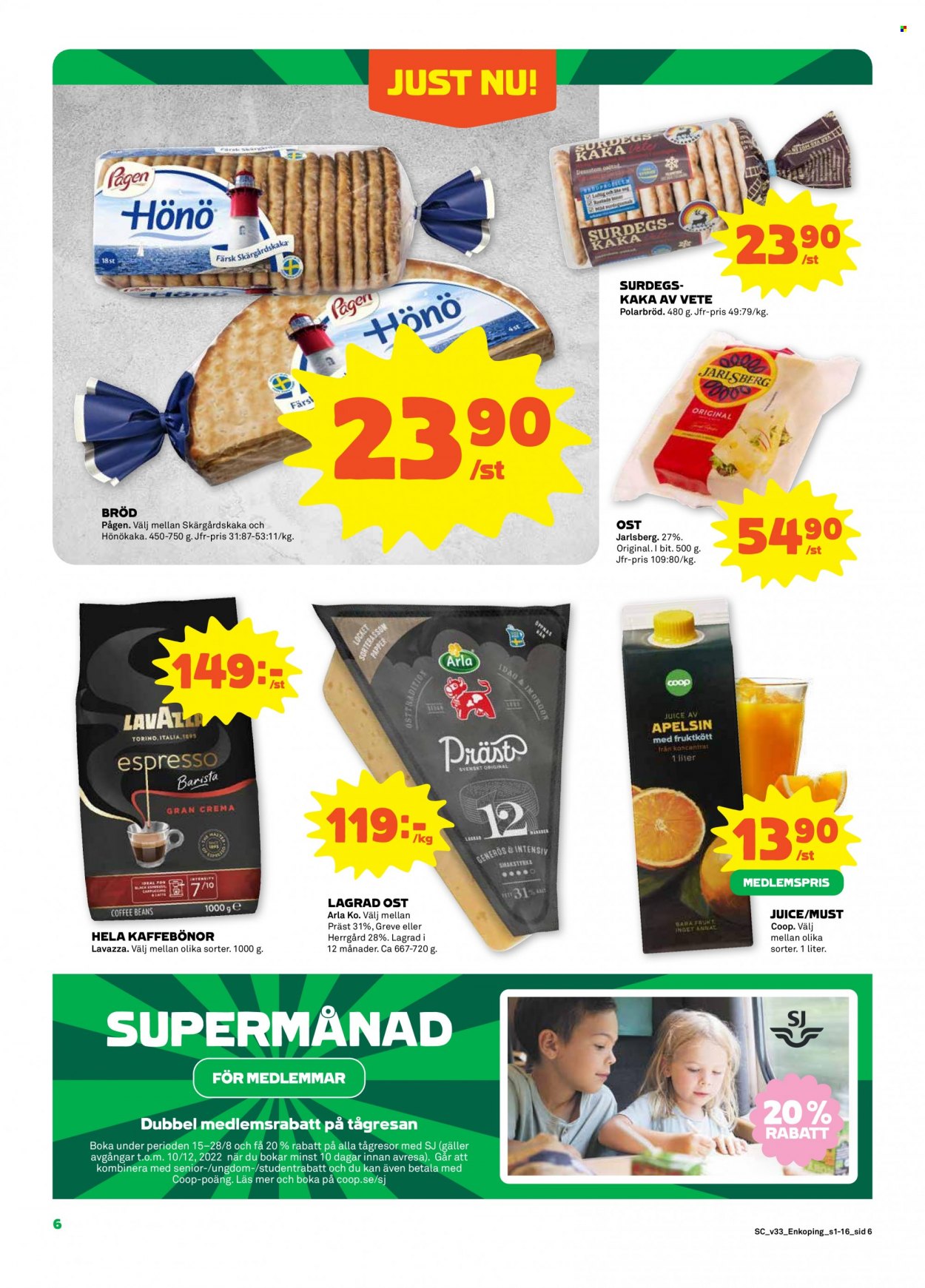Stora Coop reklamblad - 15/8 2022 - 21/8 2022. Sida 6