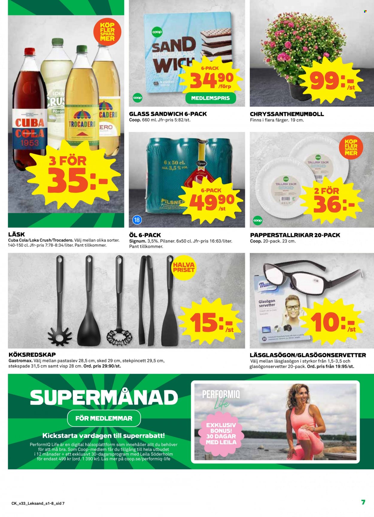 Coop reklamblad - 15/8 2022 - 21/8 2022. Sida 7