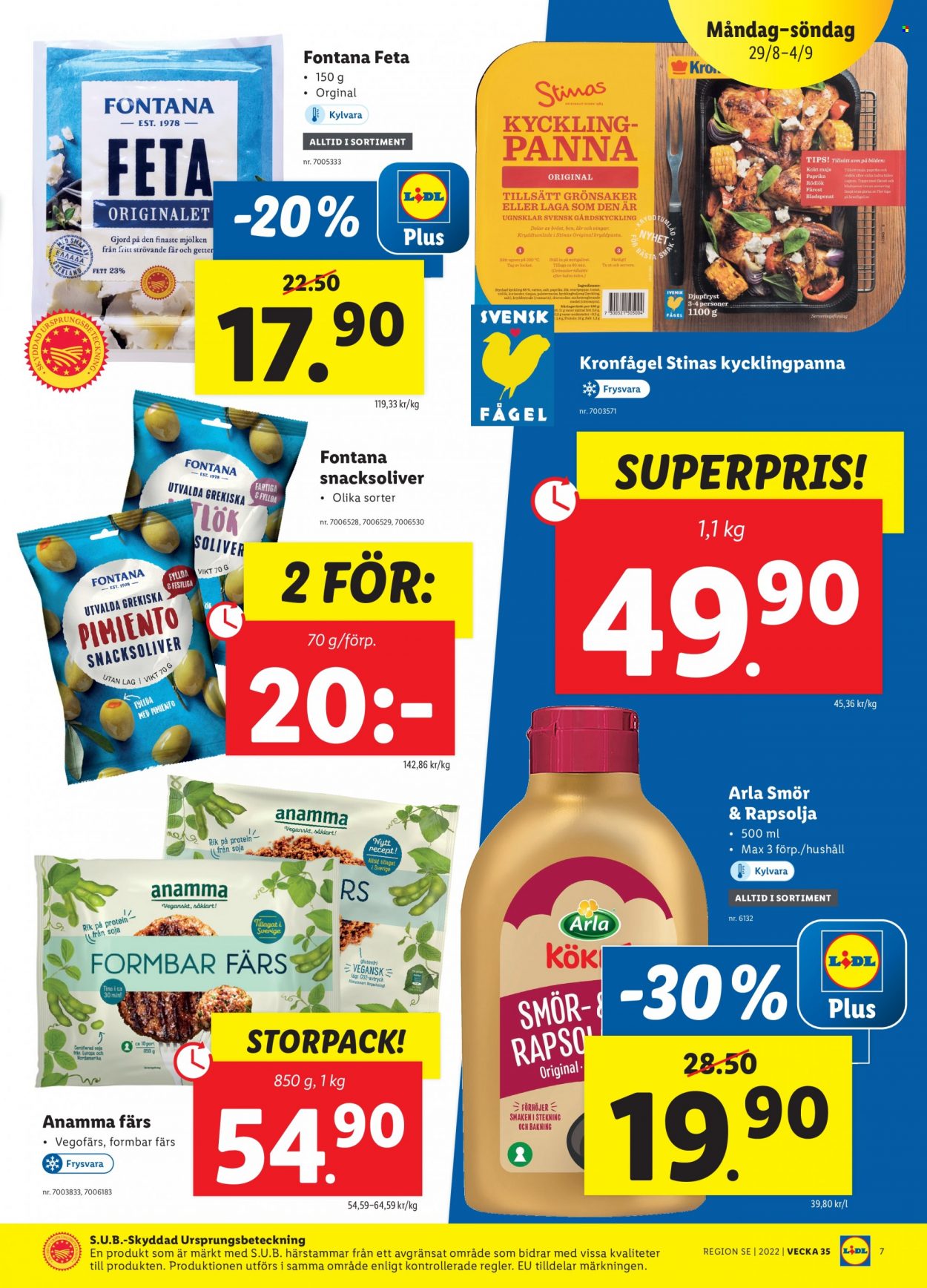 Lidl reklamblad - 29/8 2022 - 4/9 2022. Sida 7